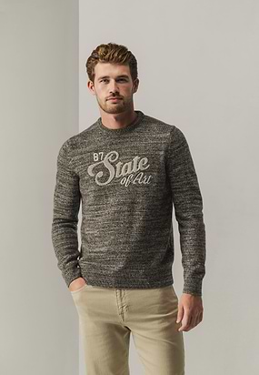 Gemêleerde-trui-van-een-wolmix