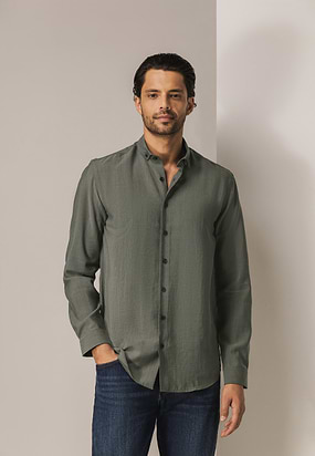 Overhemd-van-een-lyocellblend