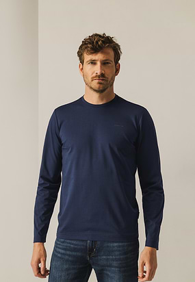 T-shirt-met-lange-mouwen