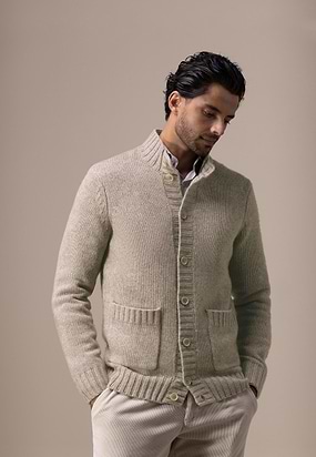 ATELIER-vest-met-grove-structuur