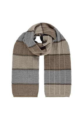 ATELIER-gestreepte-gebreide-sjaal