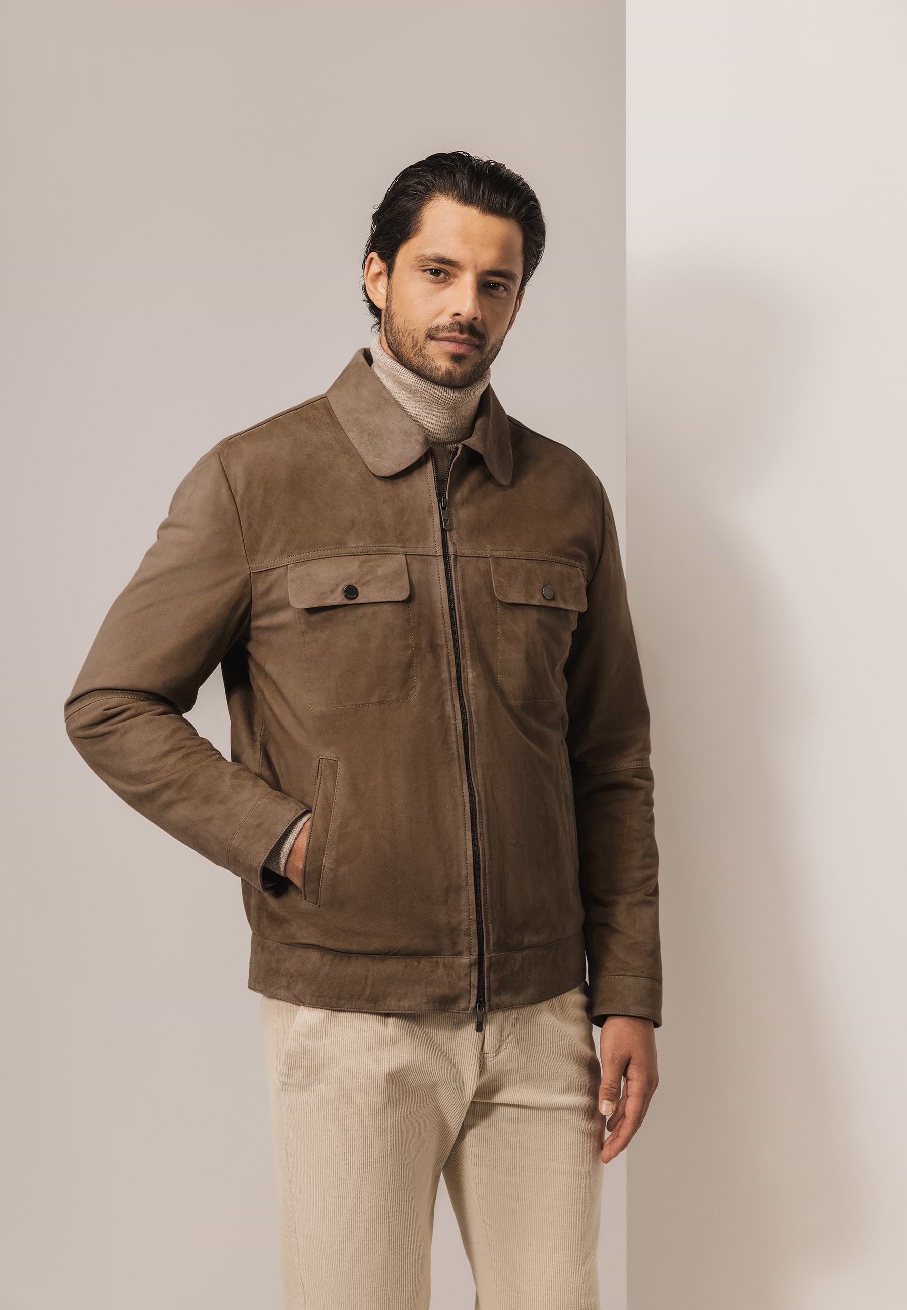 SH / WAGAMAMA別注Goat Suede Fatigue Jacket wagamama 別注 SH Goat