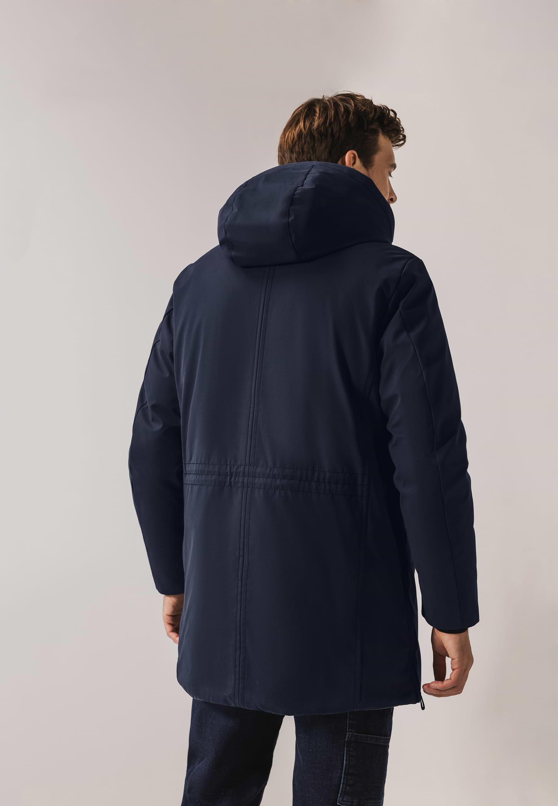 OUTERWEAR padded parka with hood