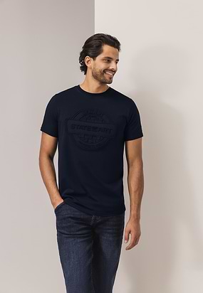 LE-MANS-CLASSIC-T-shirt-met-reliëf-artwork