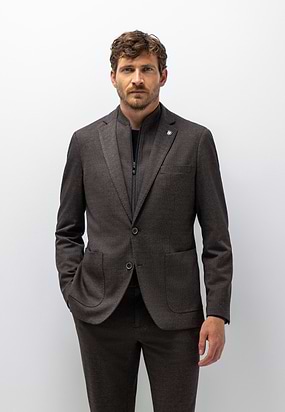 Gemêleerde-blazer-met-visgraatdessin