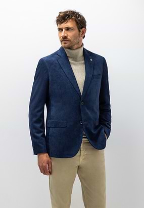 Gemêleerde-blazer-met-reverskraag