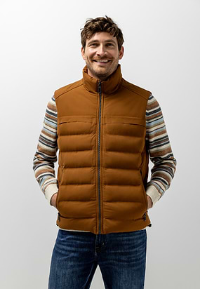 Gewatteerde-bodywarmer