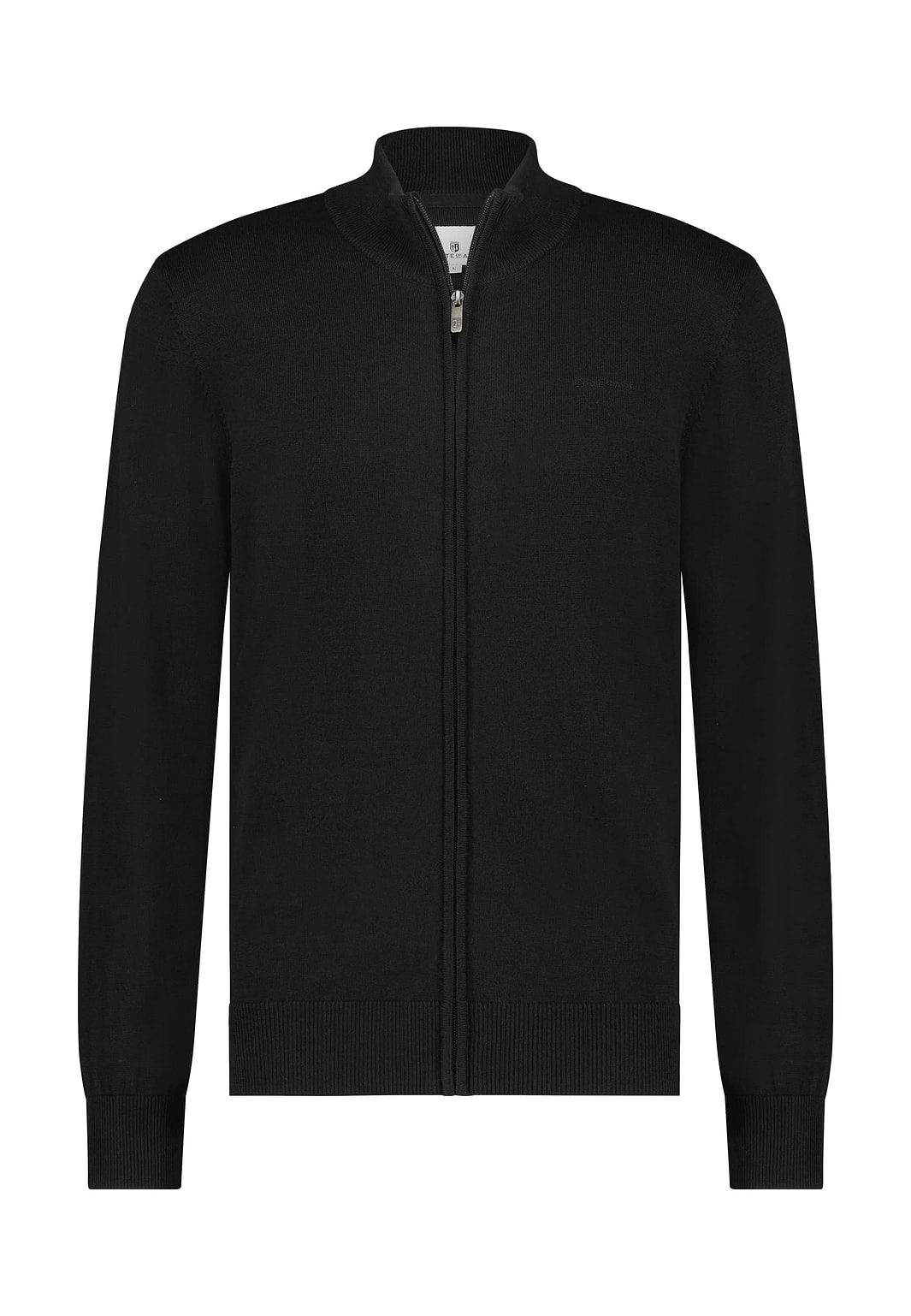 ESSENTIALS-Feinstrick-Strickjacke