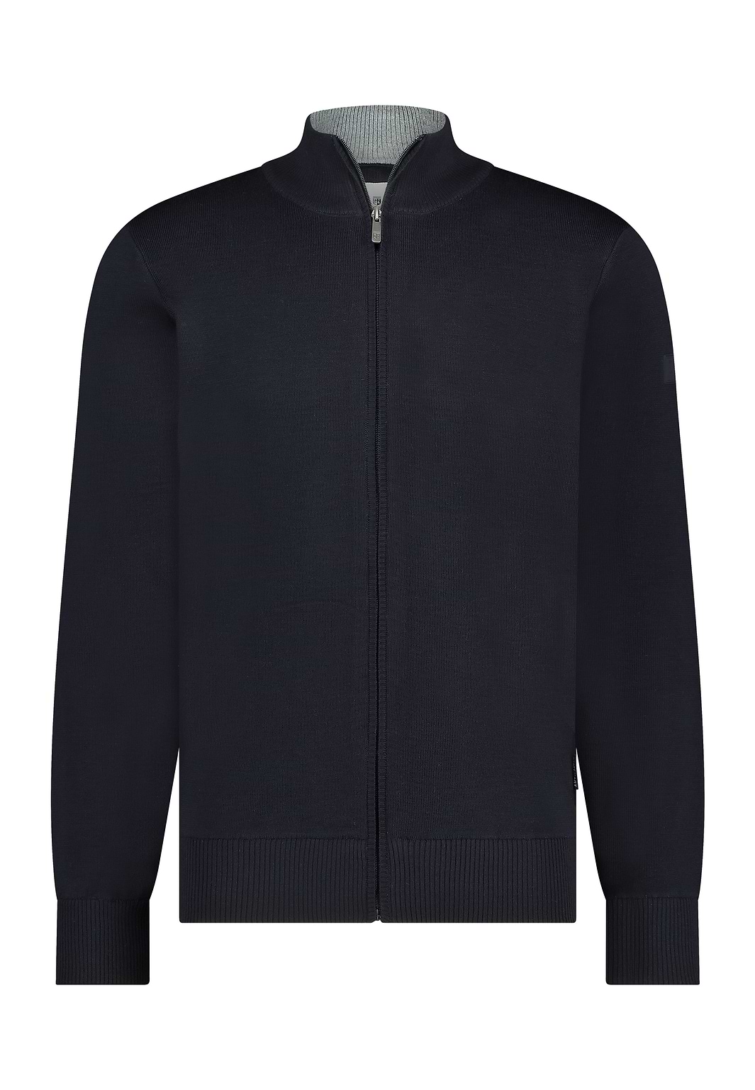 Cardigan-zippé-ESSENTIALS