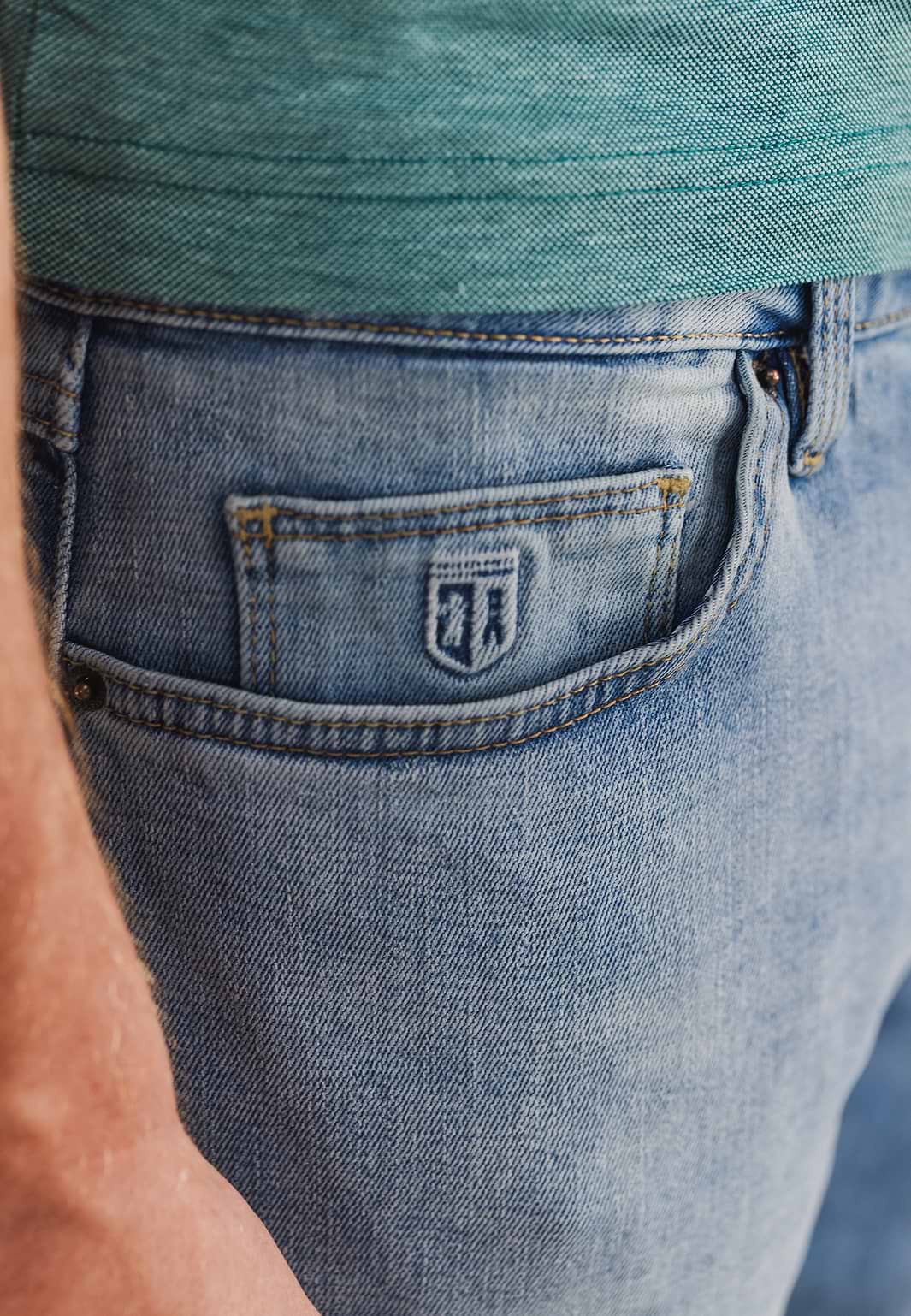 DRIVER-stretchjeans-met-tapered-fit