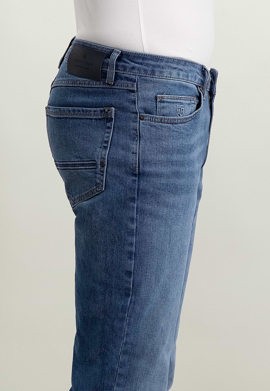 DRIVER-stretchjeans-met-tapered-fit