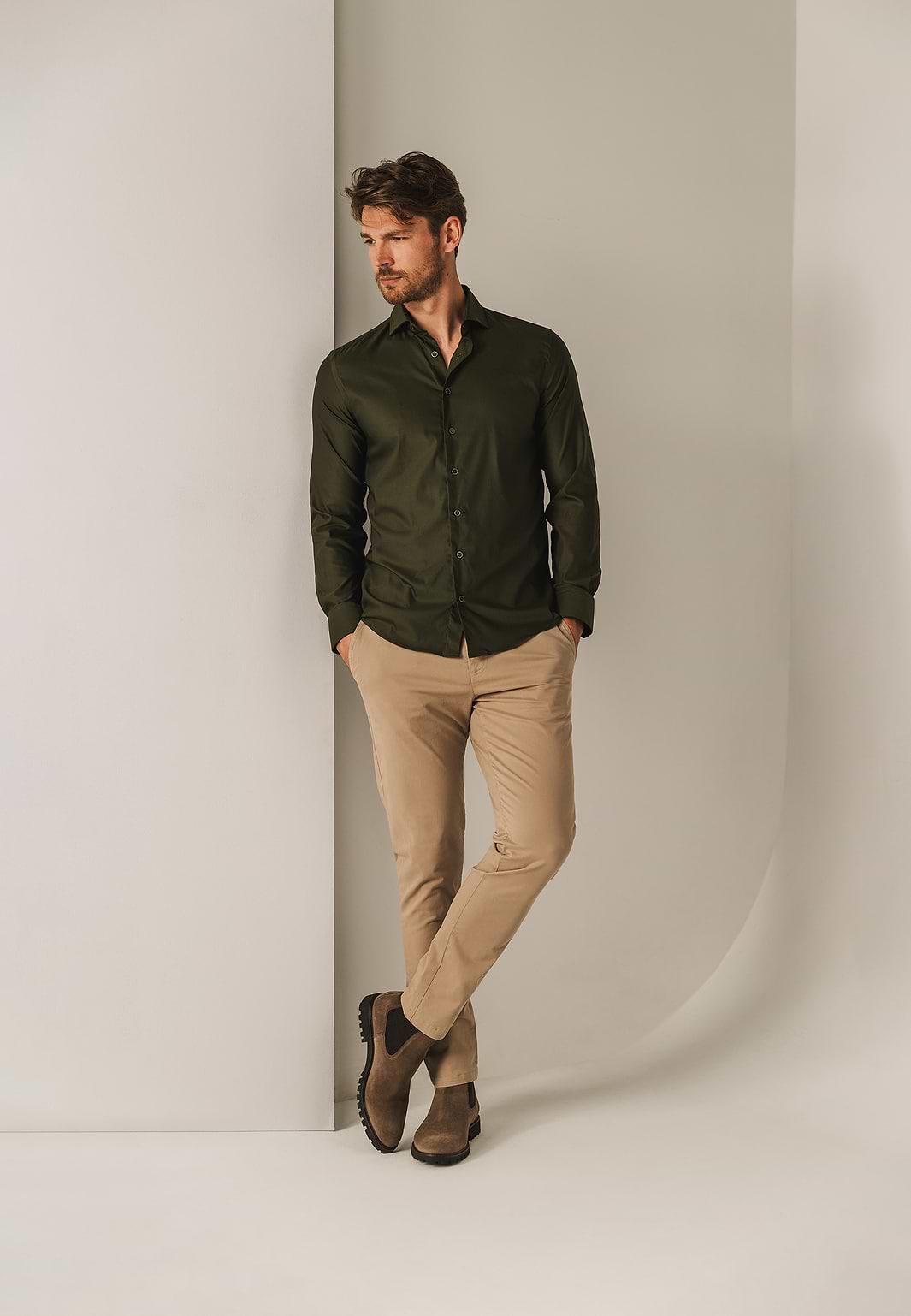 Chino-stretch-NAVIGATOR-en-tissu-sergé