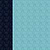wasserblau uni