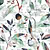 white/emerald green
