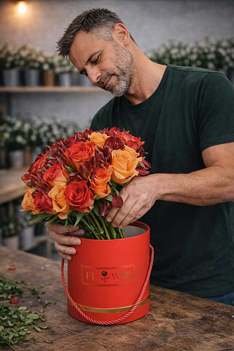 Hot flower box