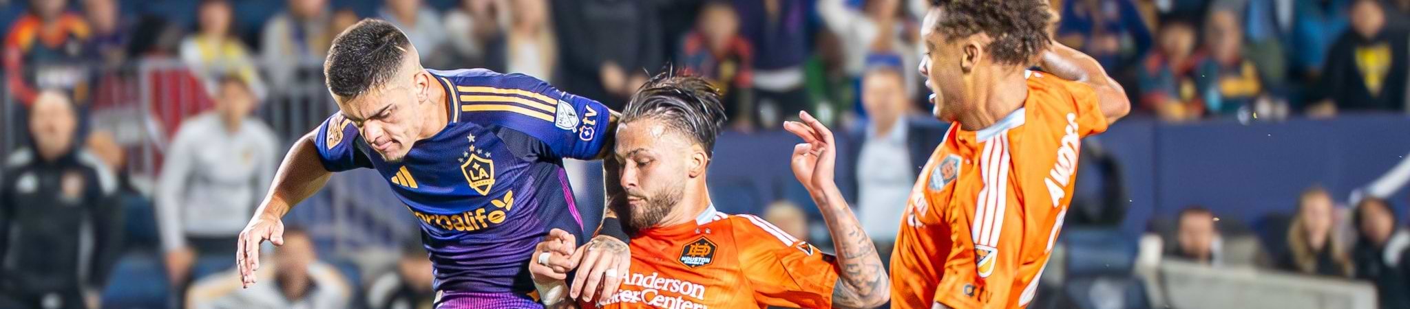 Partido entre Houston Dynamo y LA Galaxy en el Shell Energy Stadium