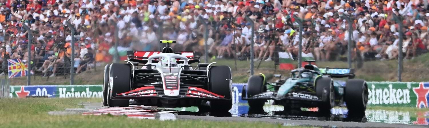 Vista aérea del circuito Hungaroring, sede del GP de Hungría 2025 de Fórmula 1