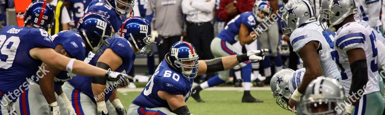 Dallas Cowboys en pleno juego con los New York Giants en un partido del 2025