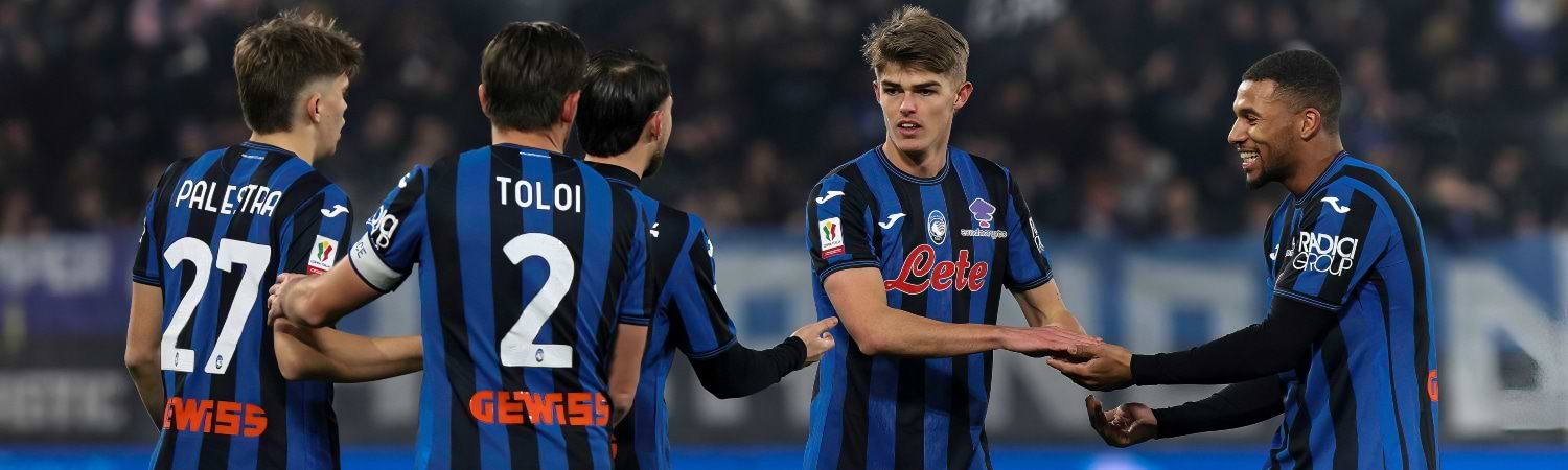 Equipo de Atalanta Celebración - Partido 2025