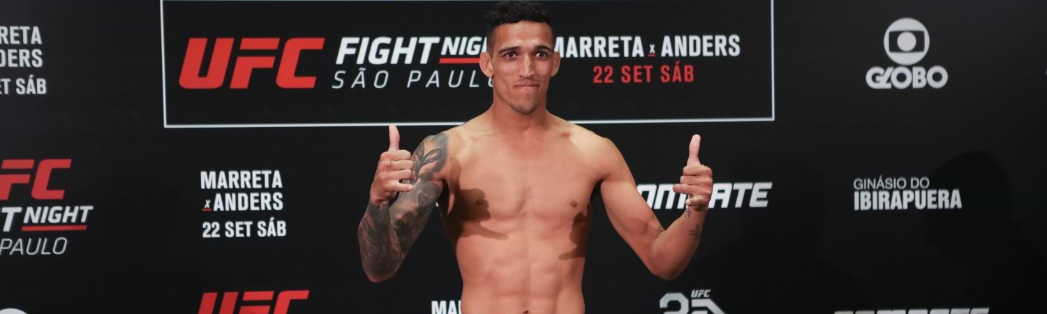 Pesaje de Charles Oliveira UF Night CLub 2025 - 2026 ´Peso Ligero