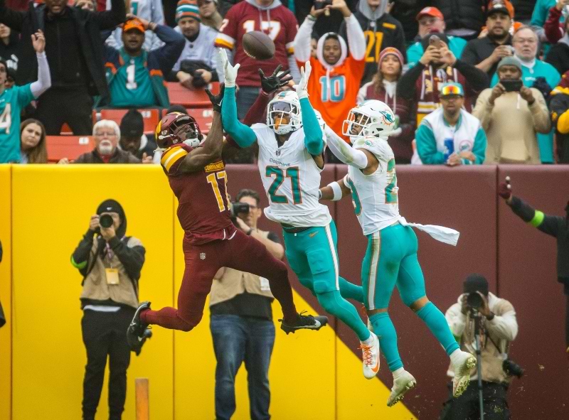 Juego entre Dolphins Y commanders 