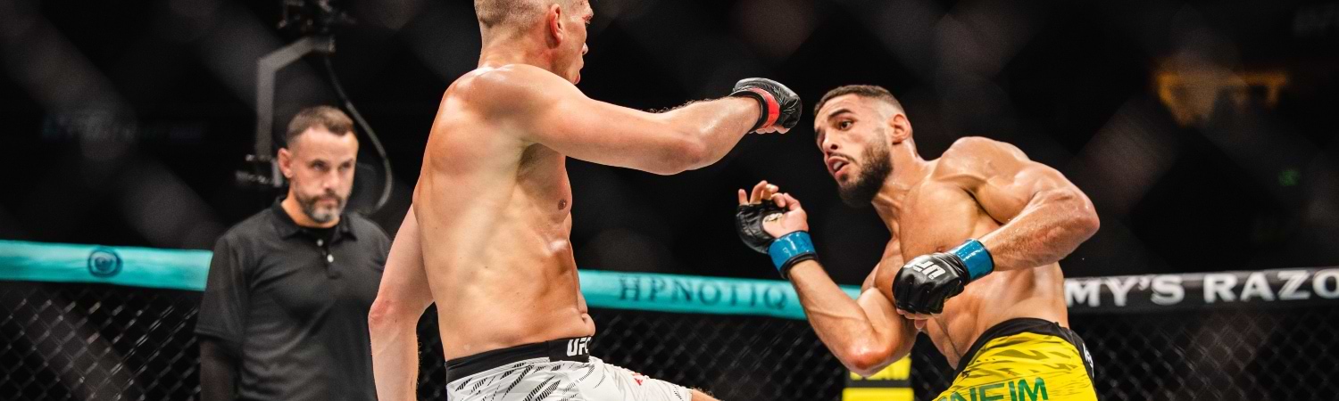 Gabriel Bonfim (Peso Welter) Perfil de MMA contra Stephen Thompson