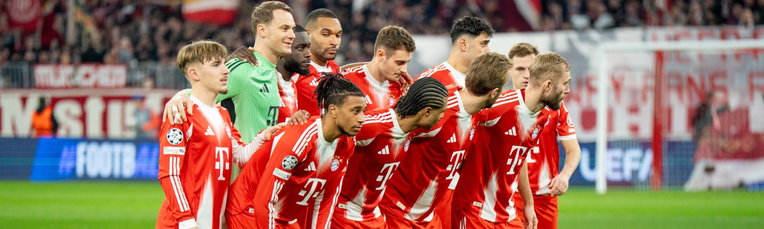 equipo de futbol Bayern Munich en formacion