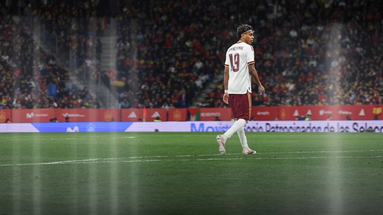 Lamine Yamal de españa promesa de mundial
