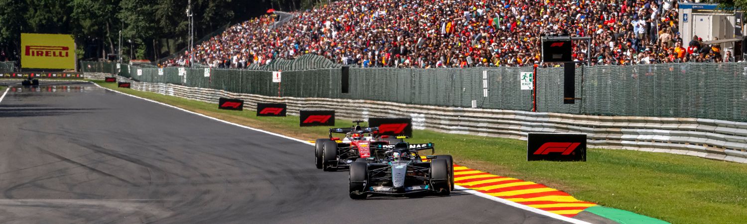 Antonelli en el GP de Hungría de F1