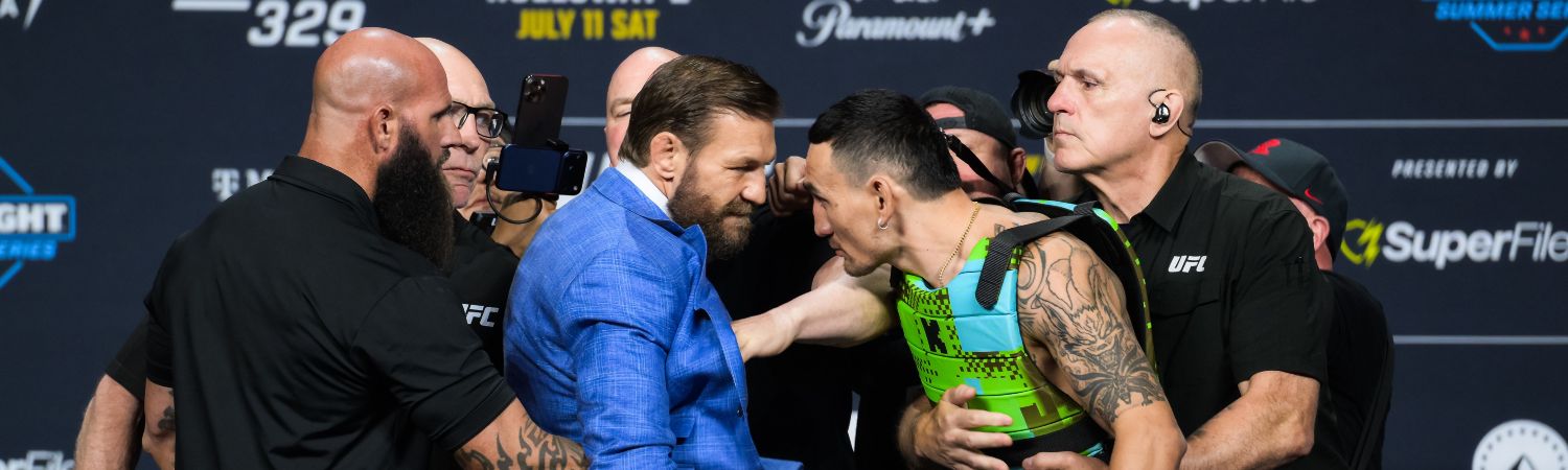 McGregor y Max Holloway 2026 UFC