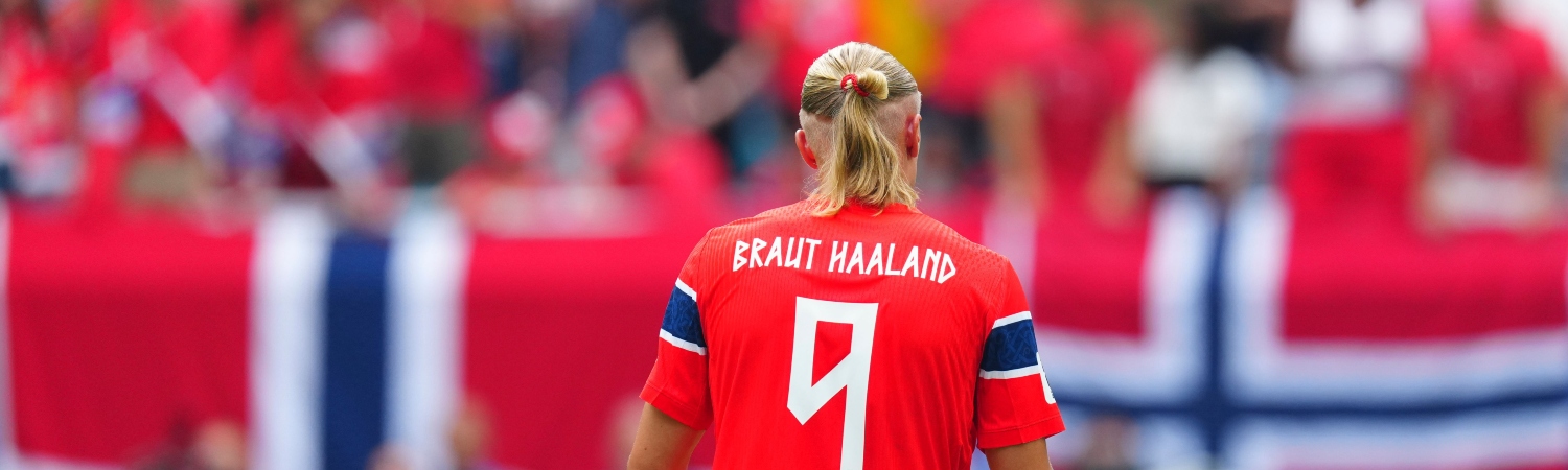 Haaland en el Noruega vs Portugal Nations League 2026