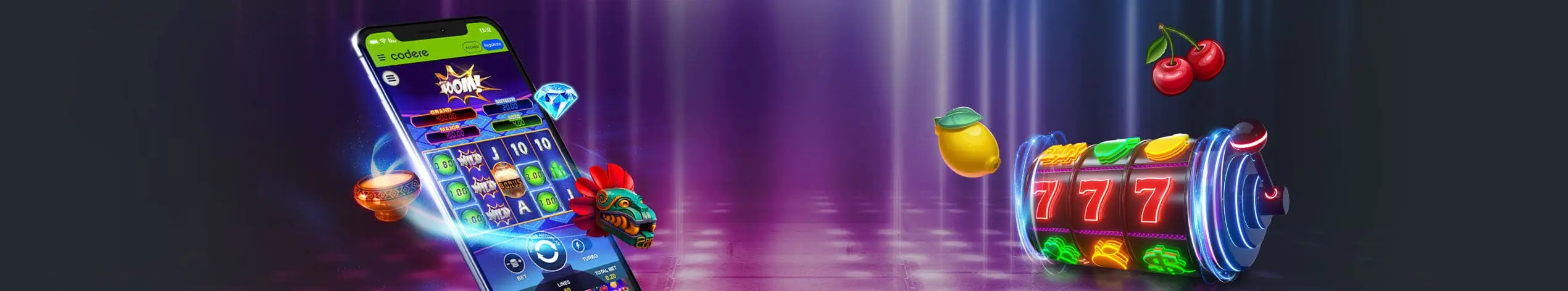 Slots Header