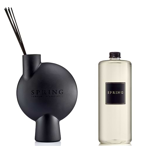 סט מפיץ ריח פרייבט קולקשן DARK PASSION 500ml אגרטל שחור וואבי סאבי