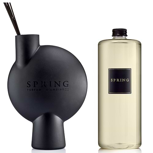 סט מפיץ ריח פרייבט קולקשן DARK PASSION 1000ml אגרטל שחור וואבי סאבי