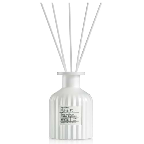 מפיץ ריח לבן 150ml, קולקציה RIBS בניחוח WHITE FLOWER