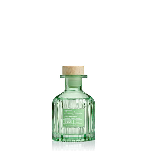 מפיץ ריח ירוק שקוף 230ml, קולקציה RIBS בניחוח GREEN ESSENCE ספרינג