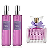 סט E.D.P +שני בקבוקי בודי ספלאש גדול VIOLET & CREAM