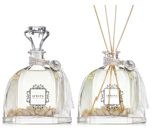 מפיץ ריח גדול  IRIS & BERGAMOT עיצוב צדפים 300 ml