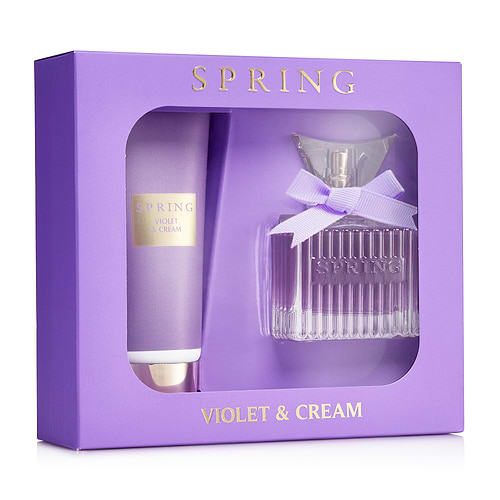 מארז בישום וטיפוח VIOLET & CREAM
