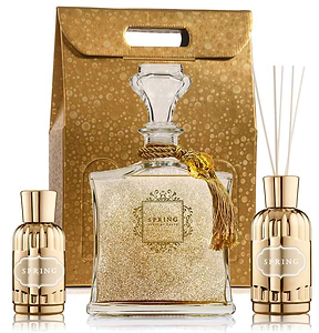 מארז זהב מהודר מפיצי ריח FRENCH MUSK