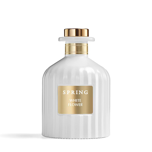 מפיץ ריח לבן זהב 230ml, קולקציה RIBS בניחוח WHITE FLOWER