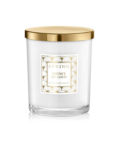 נר בישום שעווה טבעית בניחוח ESSENCE OF GOLD