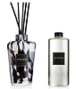 מפיץ ריח פרייבט קולקשן AMBER & SPICE - 500ml אגרטל מנומר שחור לבן