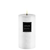 נר ריחני לבן - אוף וויט WHITE FLOWER 8*15