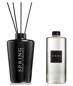 מפיץ ריח פרייבט קולקשן FROSTED ORCHID - 500ml באגרטל שחור מט