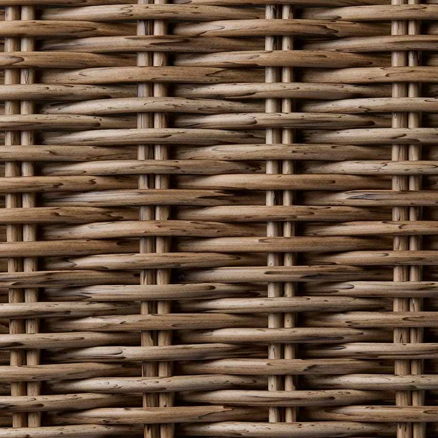 WICKER ROUND 6MM RATTAN GREY (EUROFAR)