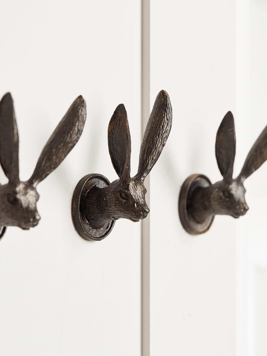 Hare Hook - Antique Bronze