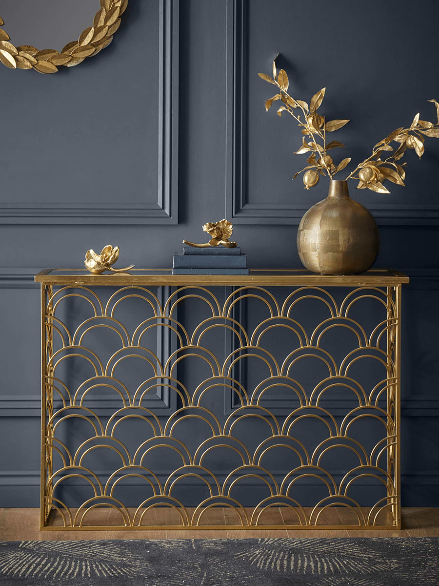 Slim Arch Console Table