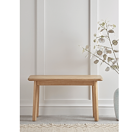 Oslo Oak Petite Bench