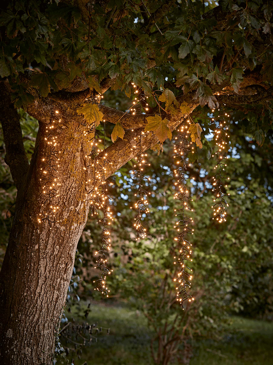 Magical Outdoor Hanging Vine Lights